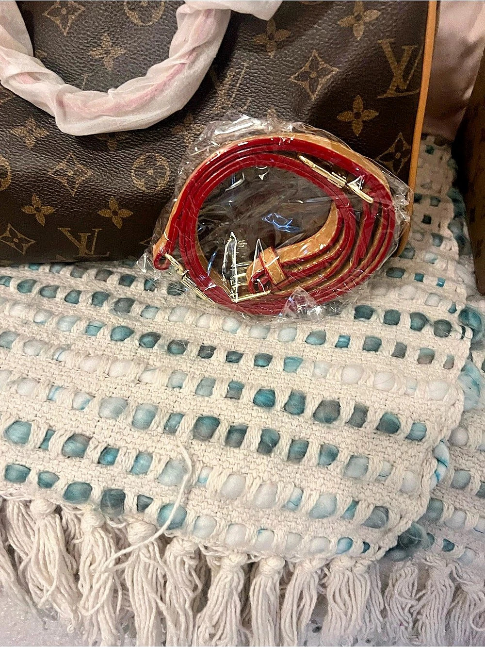 INSPIRED Speedy Bandoulière 30 Monogram Satchel Brown W/ Wallet - Picture 8 of 12